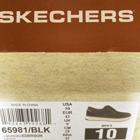 skechers moreno ederson black